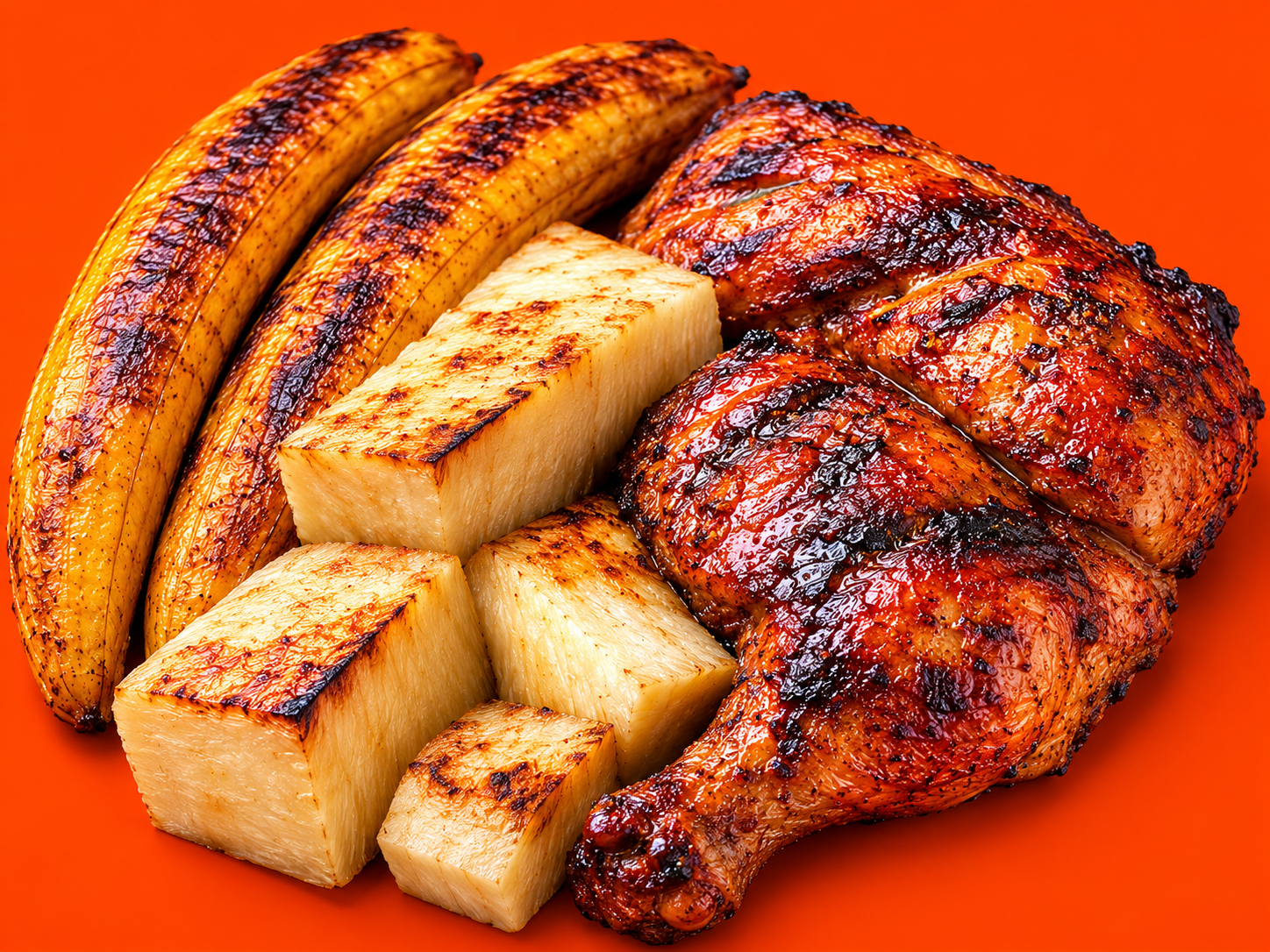 Bole and Chicken Combo from The Grills Corner Unilag Lagos